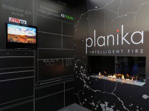 биокамины Planika на выставке DESIGN LIVING TENDENCY