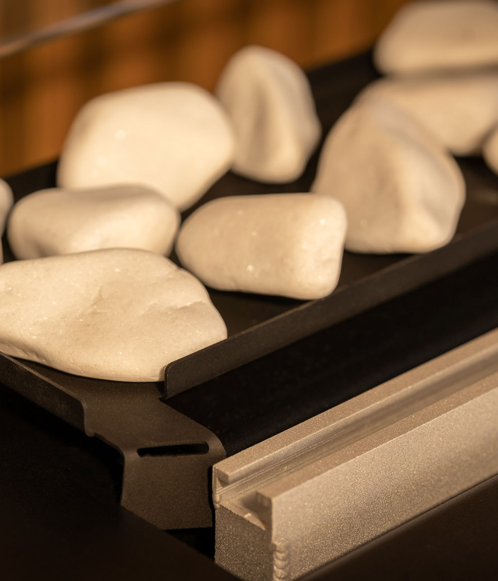 Плита с белыми камнями for FLA 3 and FLA 3+